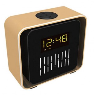 Rotatable Bluetooth Speaker With Alarm Clock*